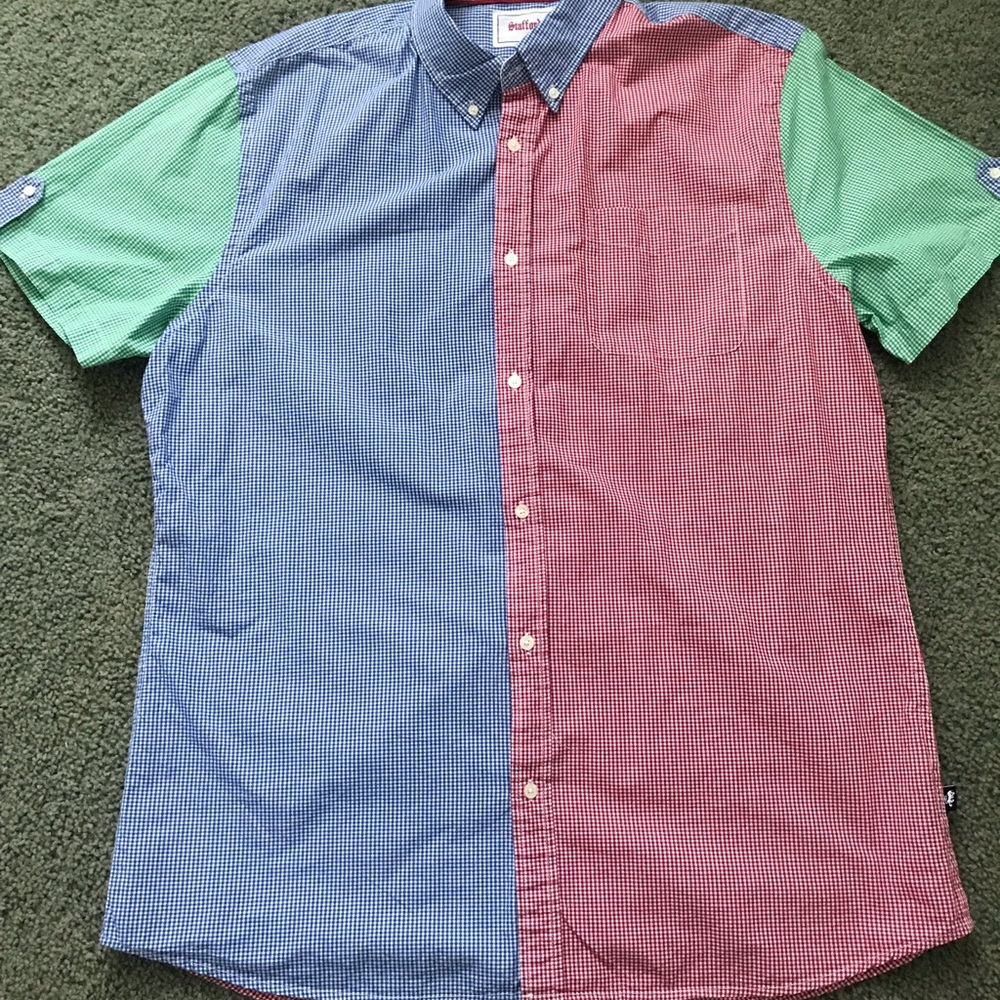 Stafford Prep Short Sleeve Button Up
